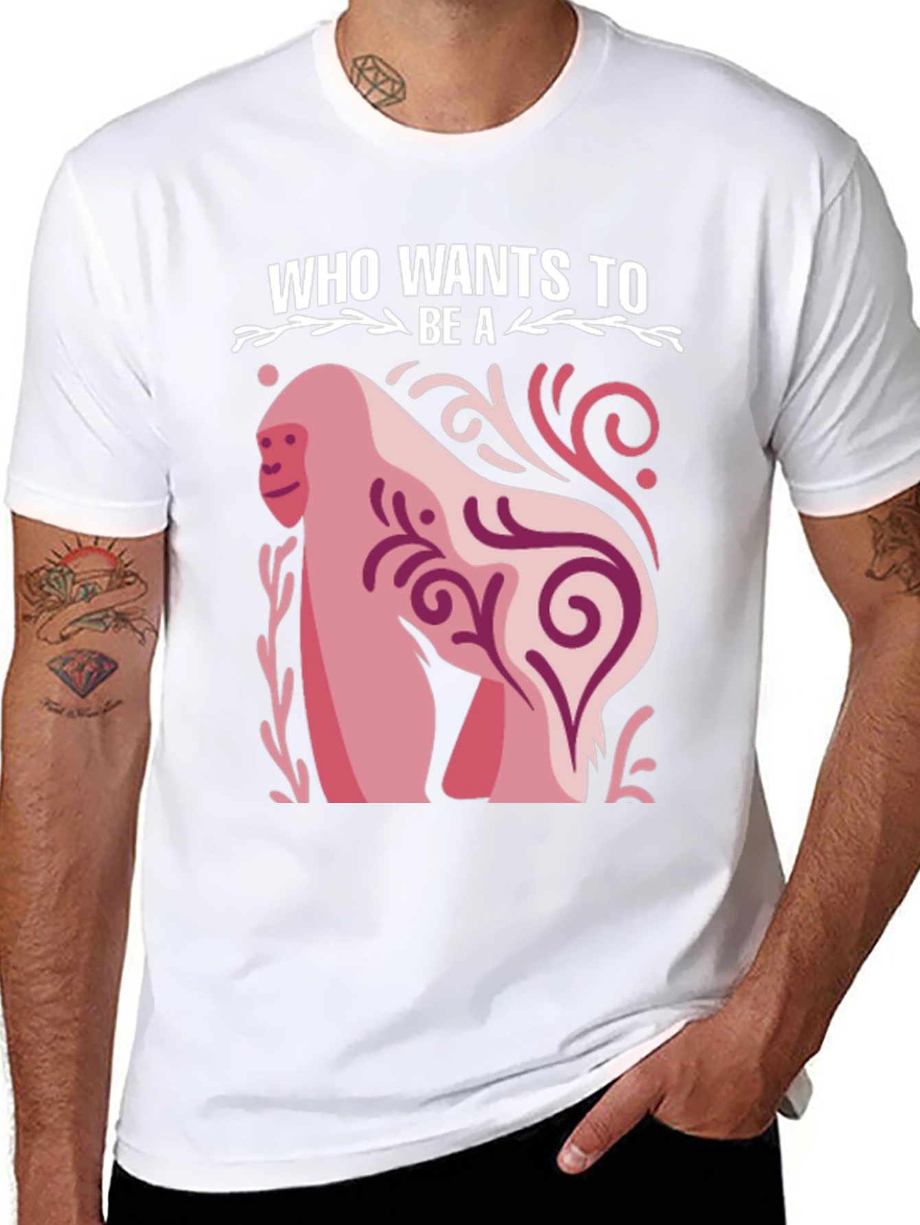 Who Wants to Be a... Gorilla Graphic Tee