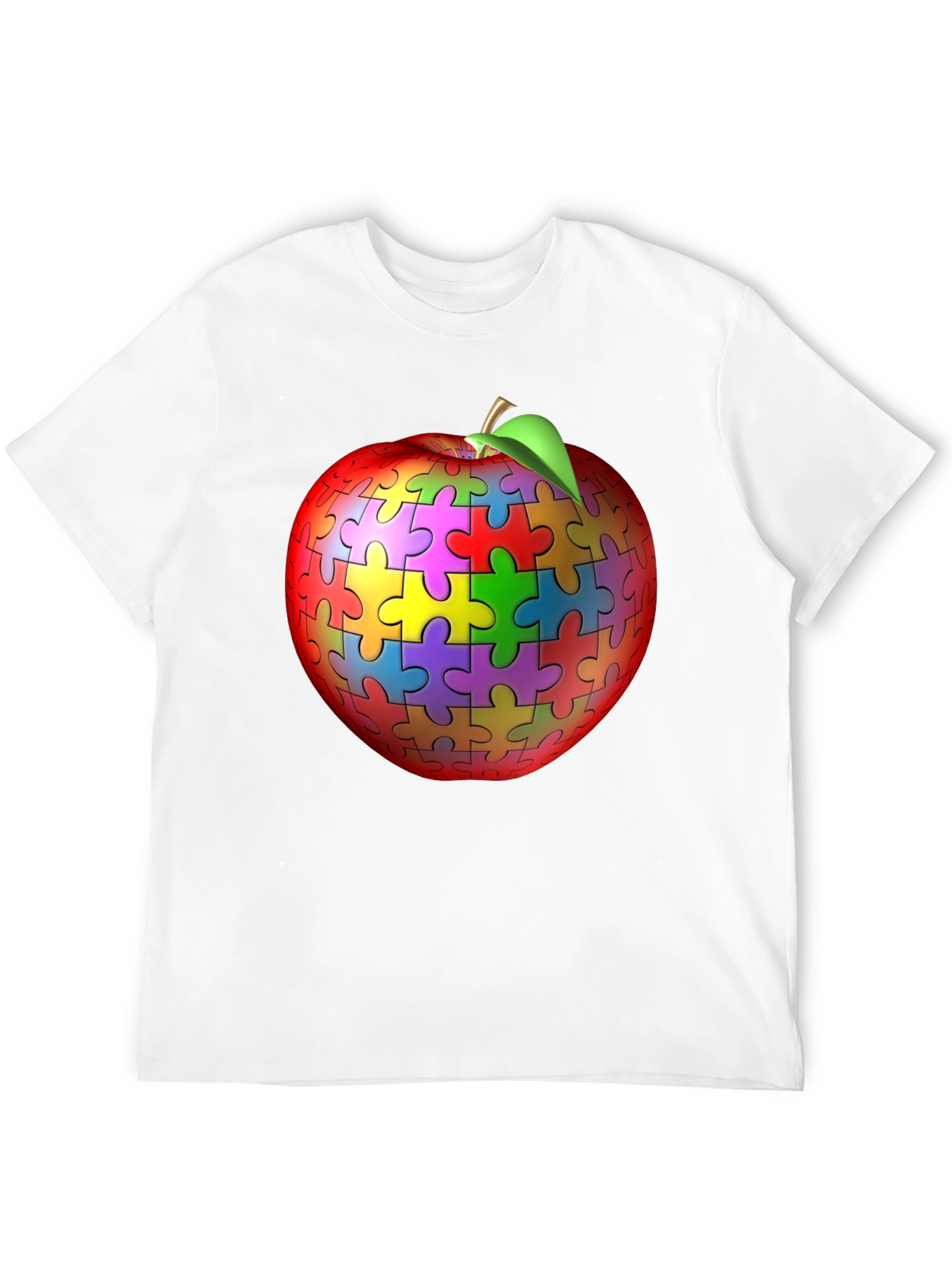 Puzzle Apple Graphic Tee