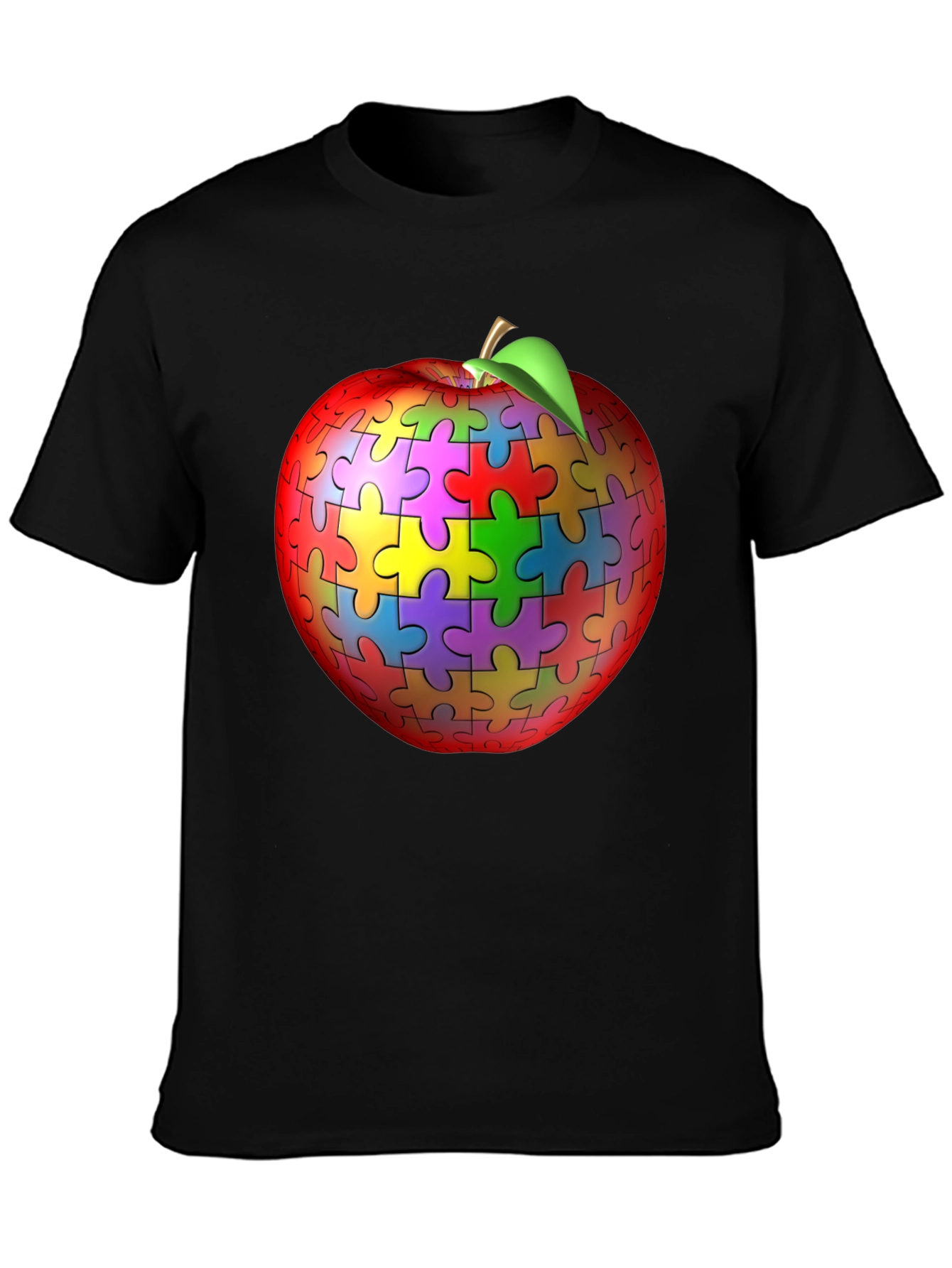 Puzzle Apple Graphic Tee