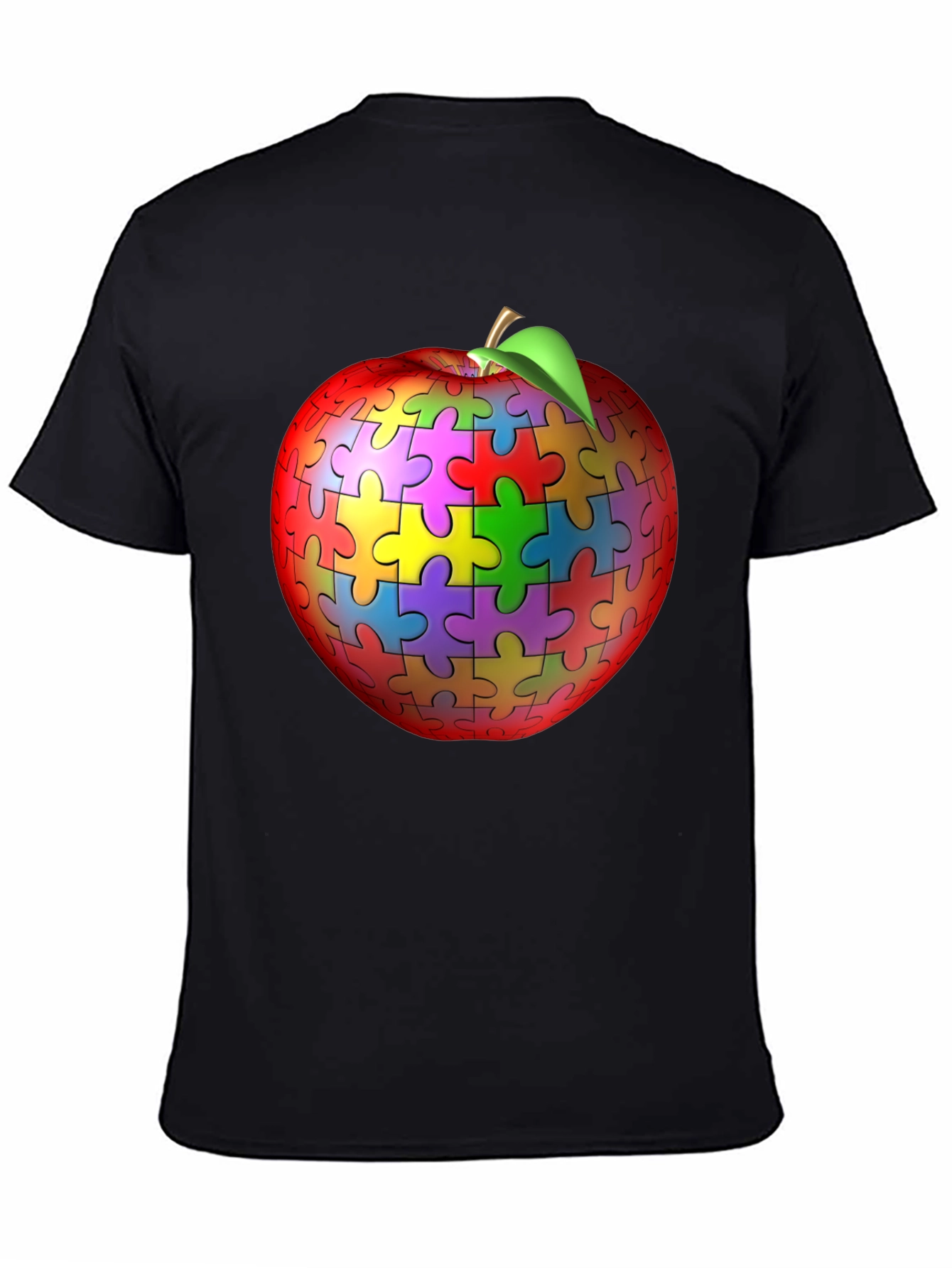 Puzzle Apple Graphic Tee