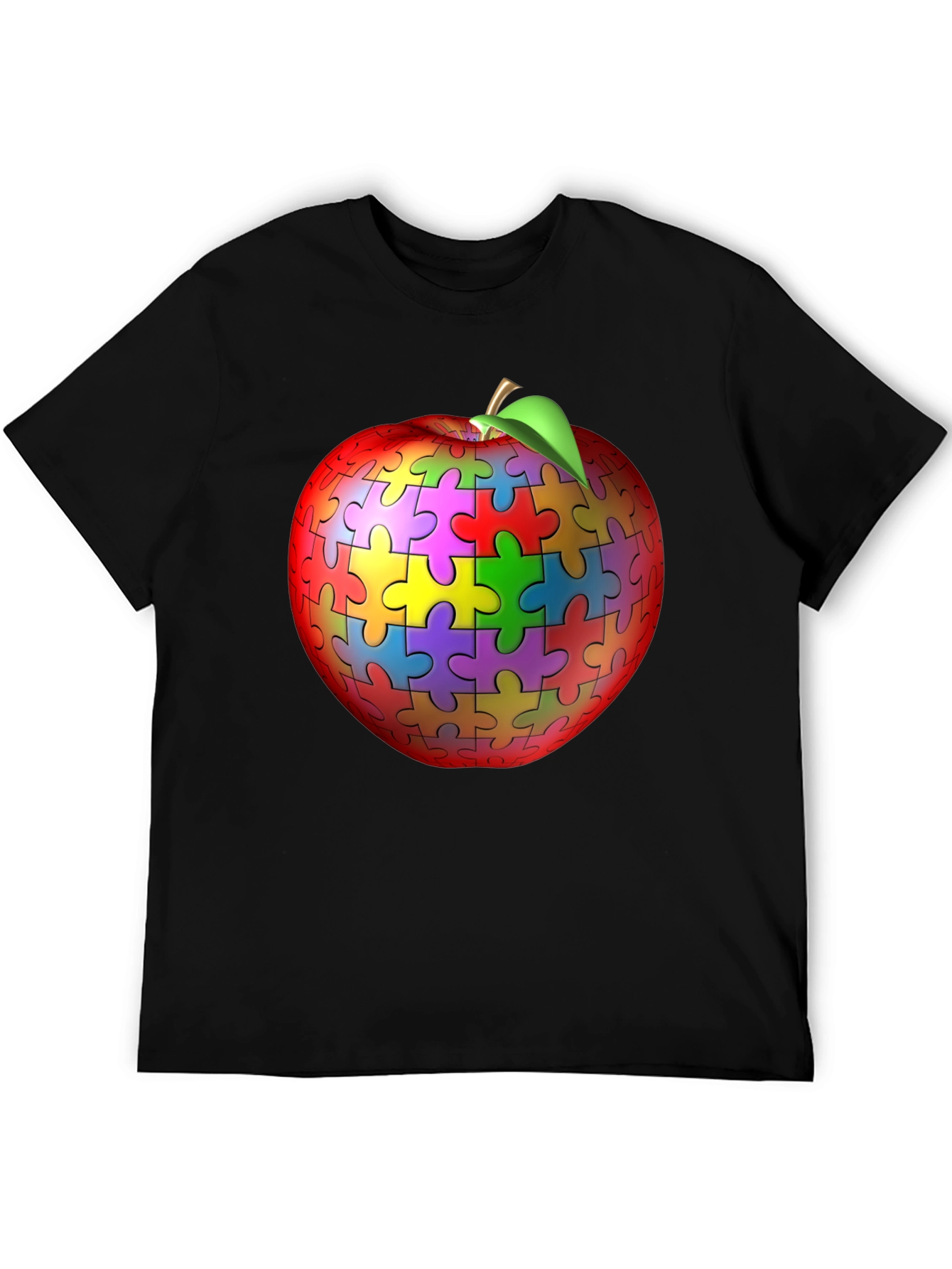 Puzzle Apple Graphic Tee