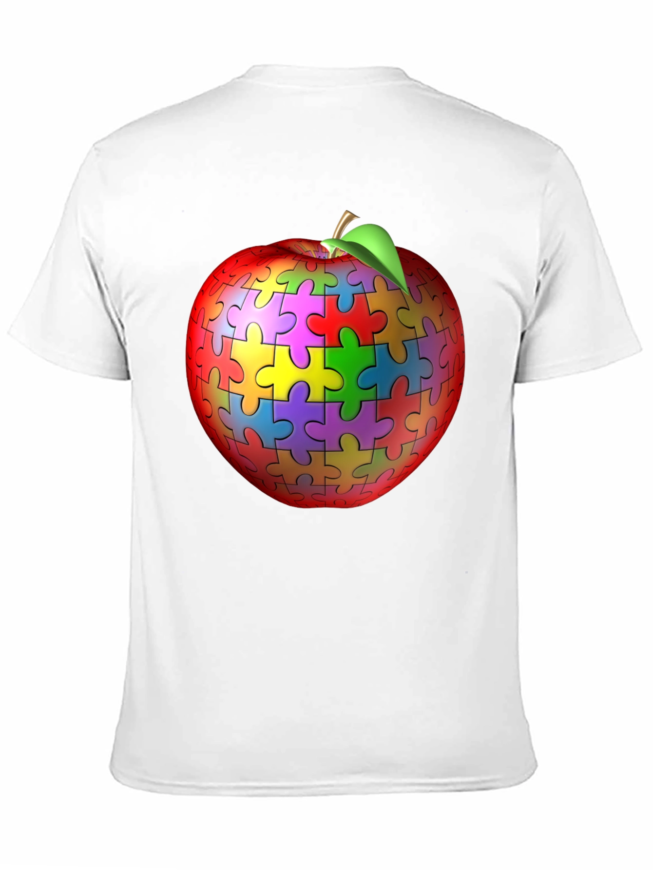 Puzzle Apple Graphic Tee