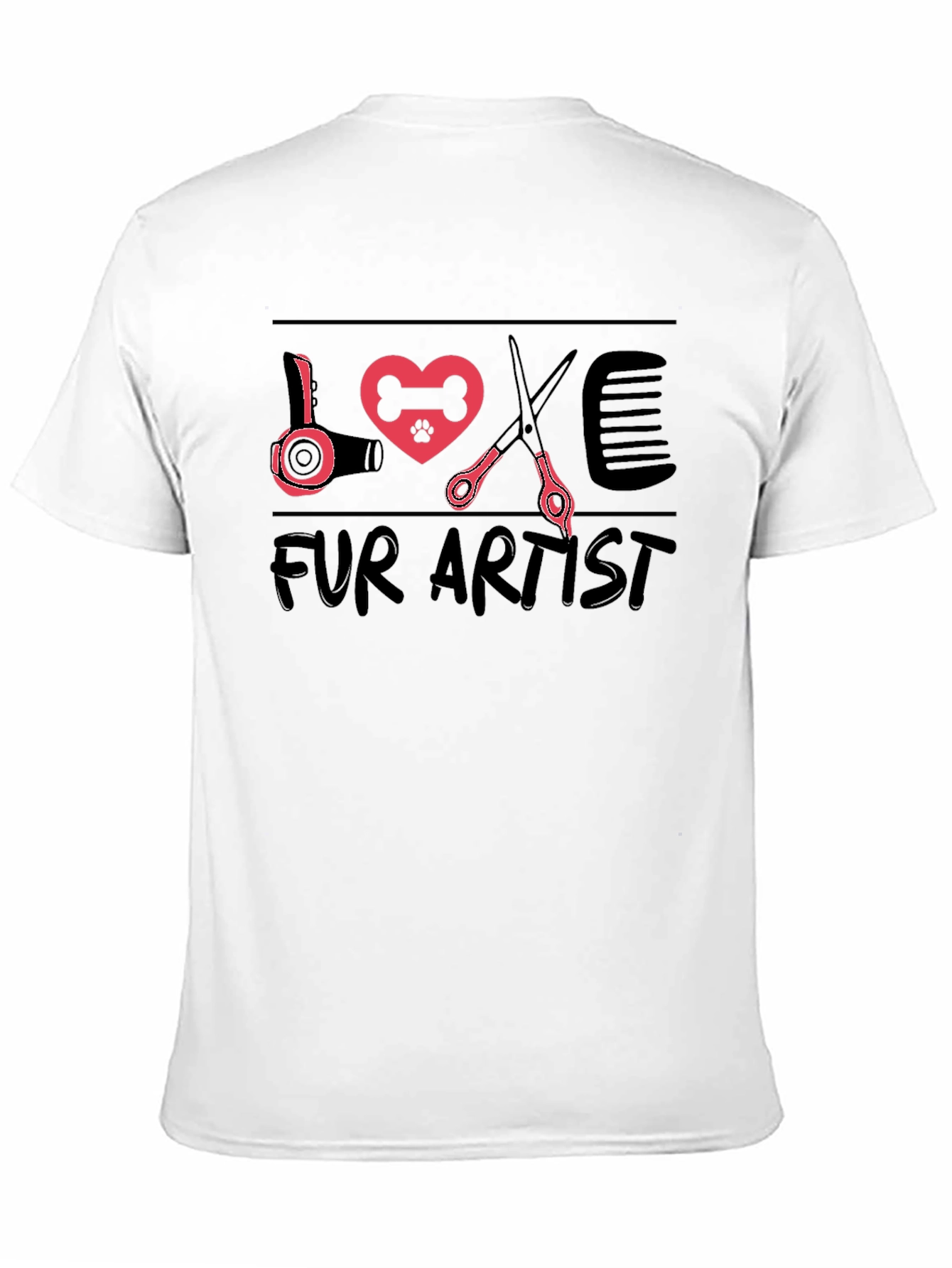 Fur Artist Graphic T-Shirt