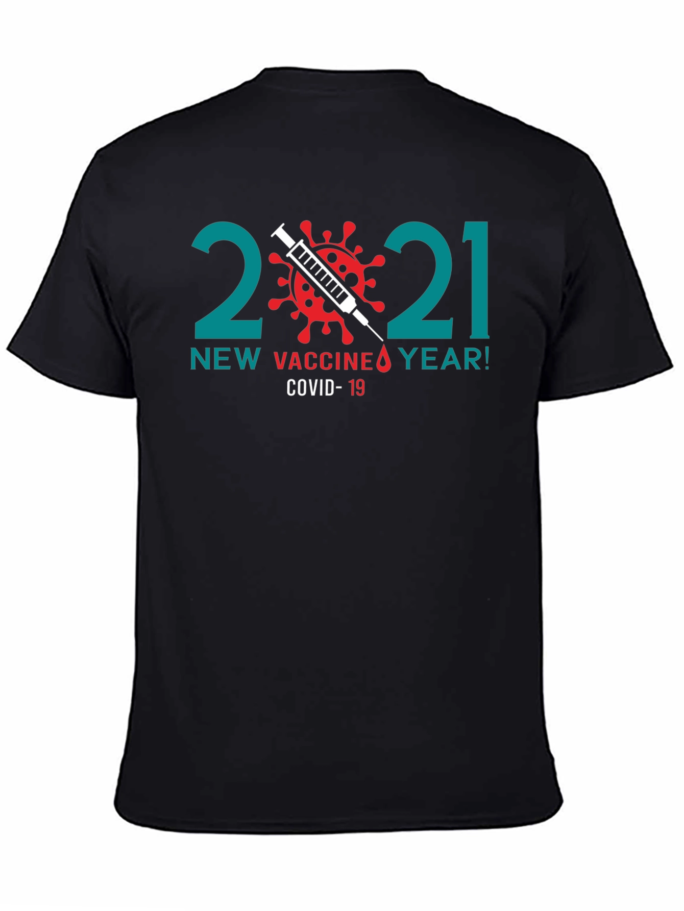 New Vaccine Year 2021 Graphic Tee
