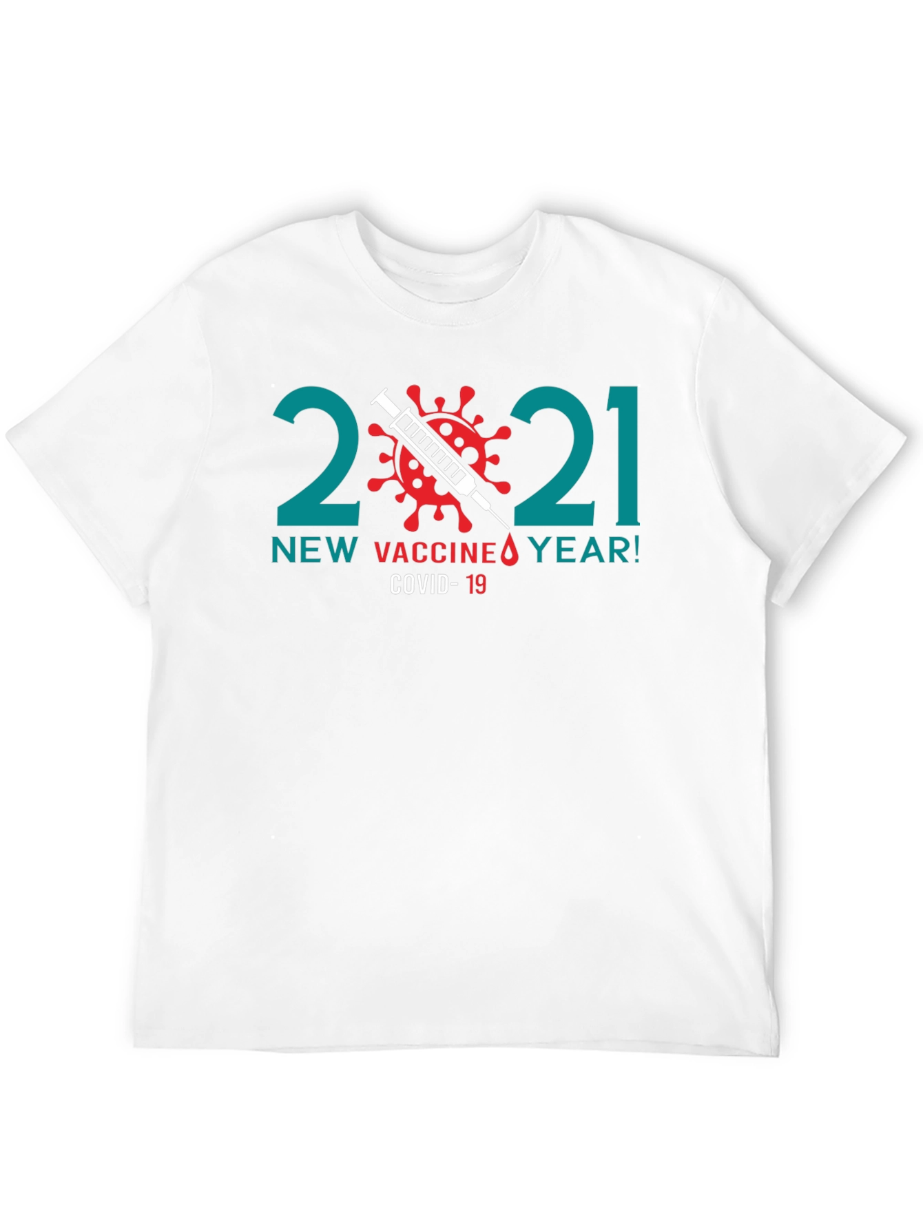 New Vaccine Year 2021 Graphic Tee