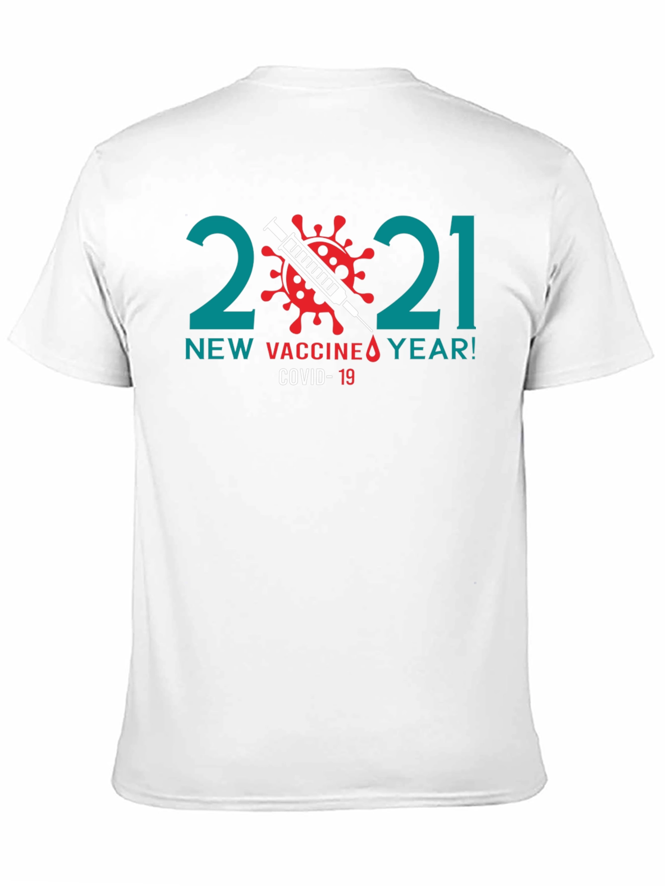 New Vaccine Year 2021 Graphic Tee