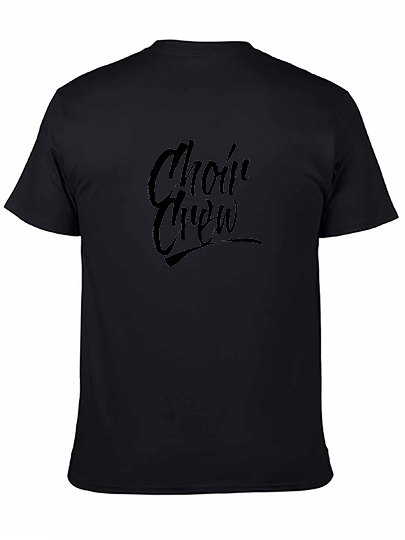 Choir Crew Black T-Shirt