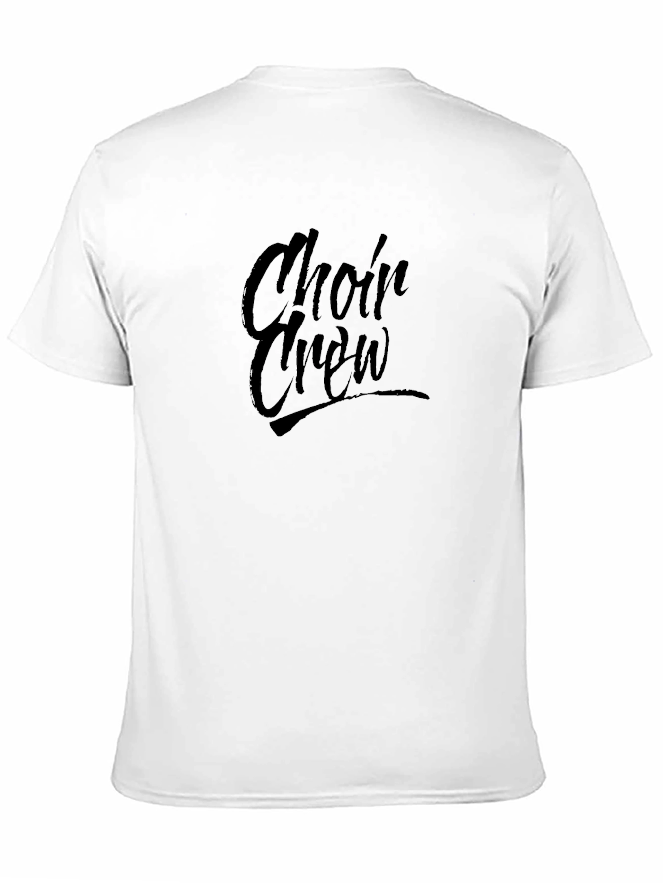 Choir Crew Black T-Shirt