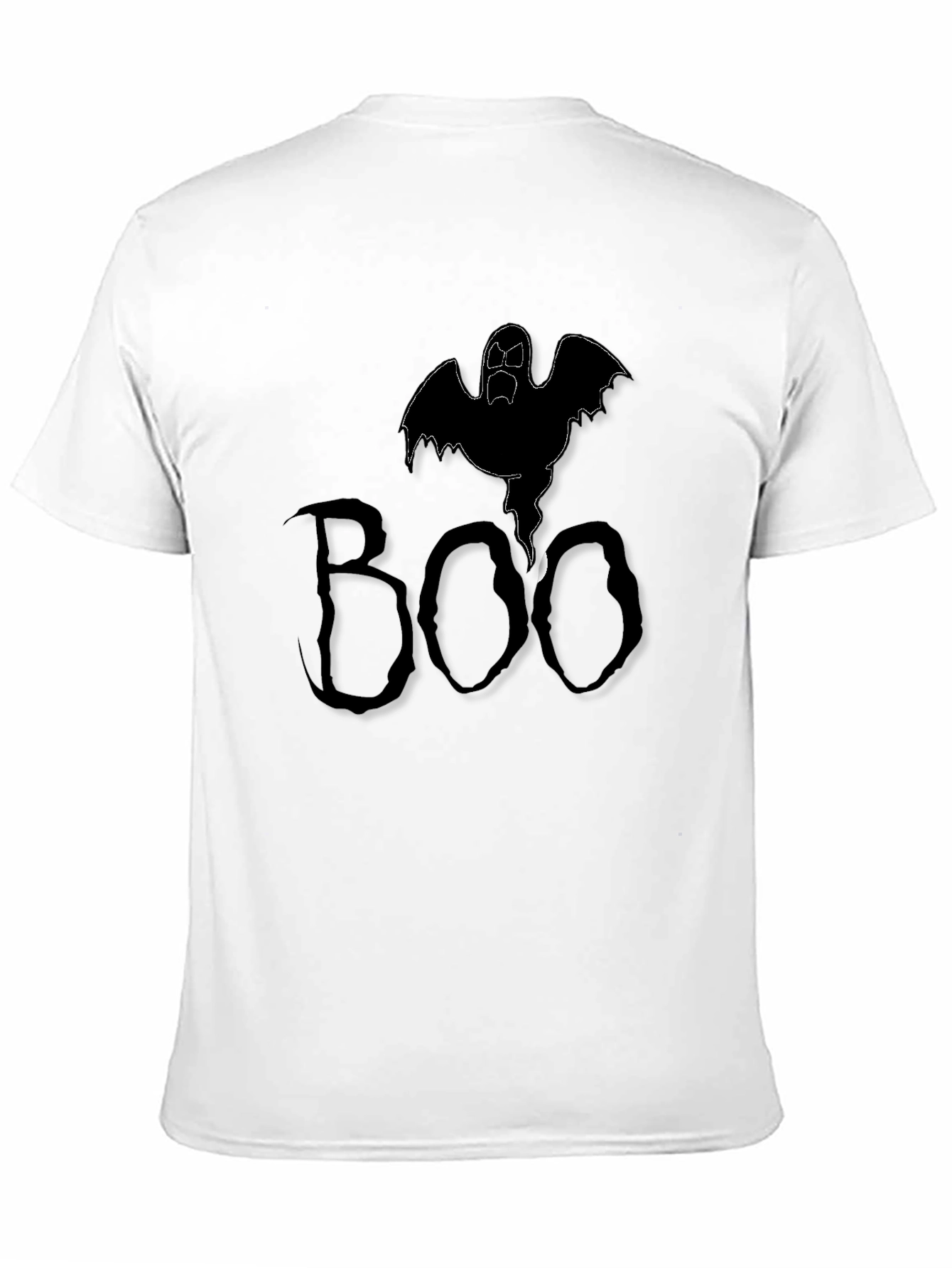 Spooky Boo Ghost Graphic Tee - Halloween Shirt