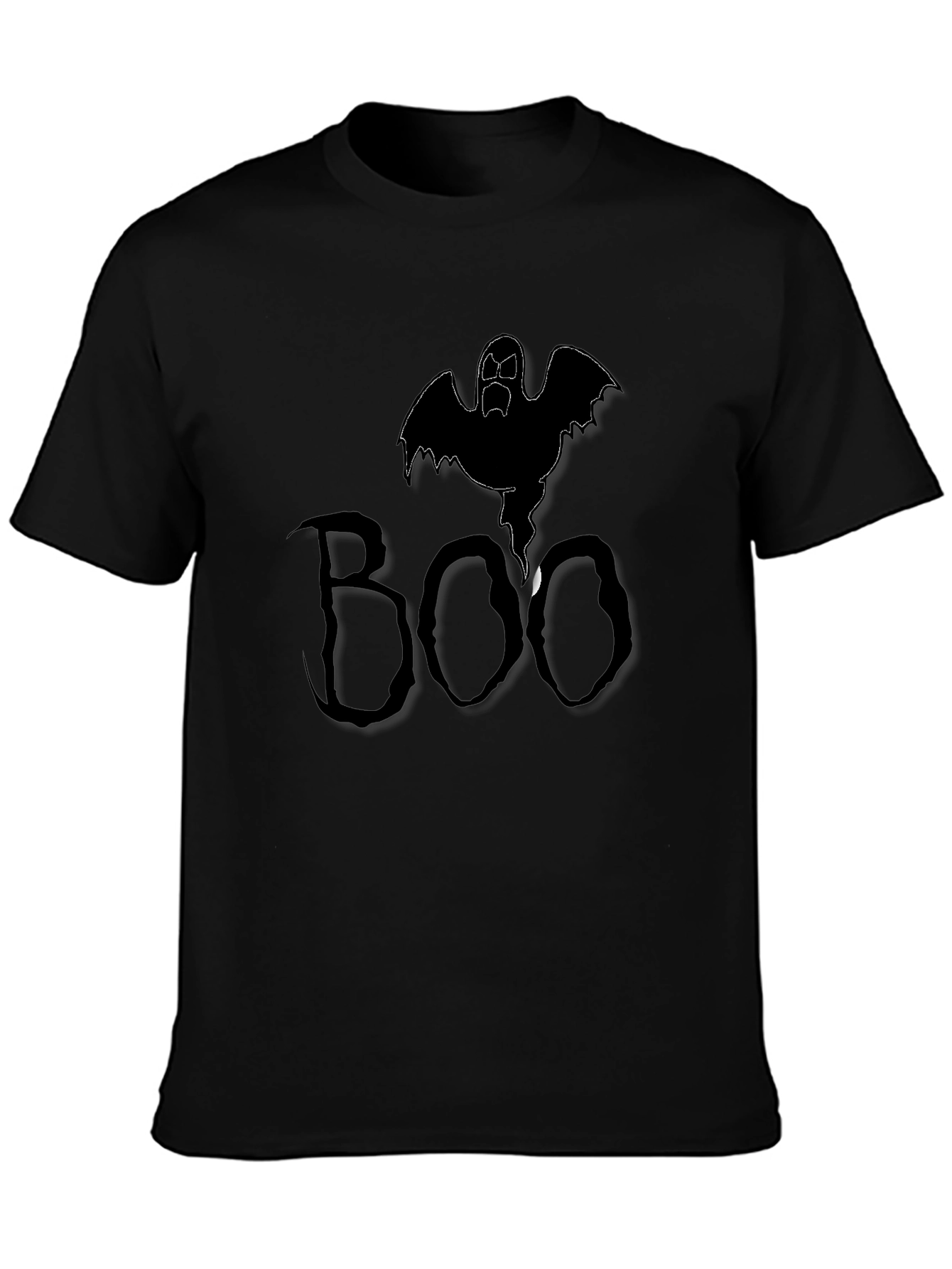 Spooky Boo Ghost Graphic Tee - Halloween Shirt