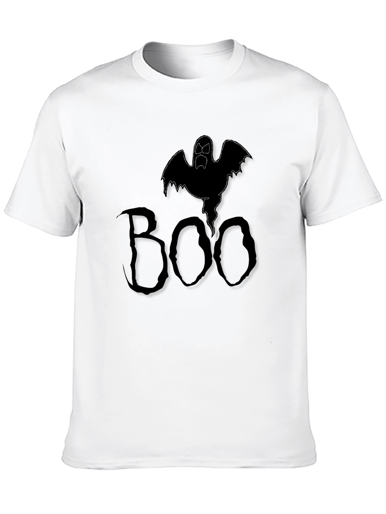 Spooky Boo Ghost Graphic Tee - Halloween Shirt