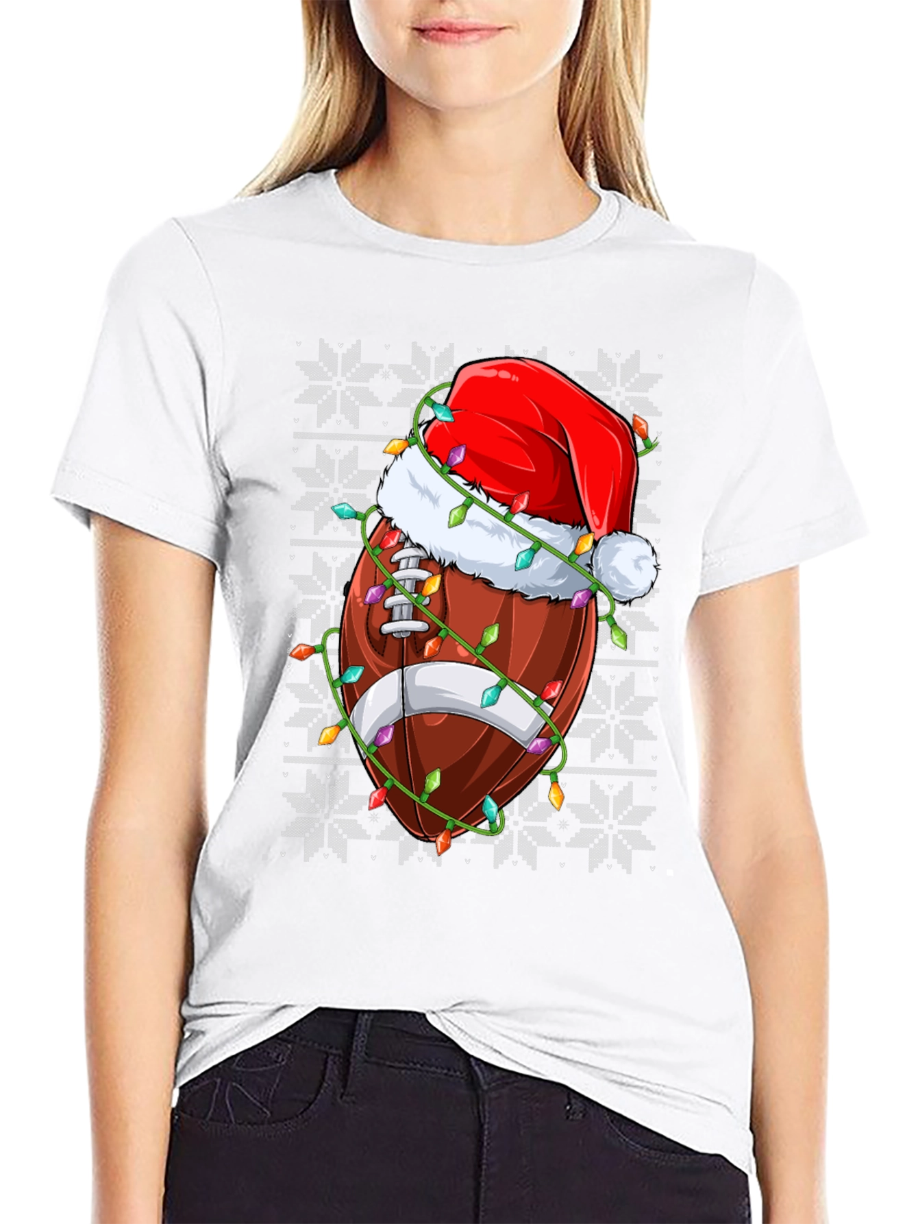 Festive Football Christmas T-Shirt
