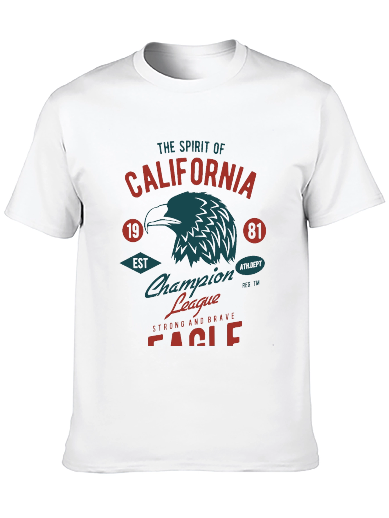 California Eagle Graphic T-Shirt - Champion League