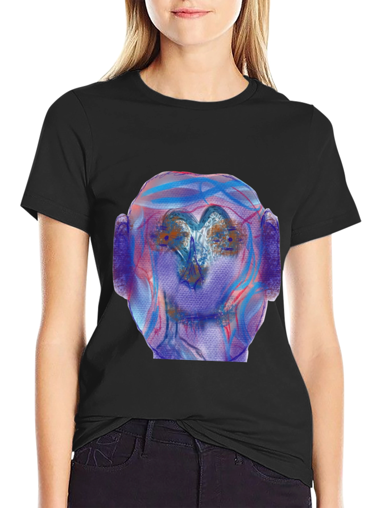 Abstract Art Tee - Unique Graphic Print Shirt