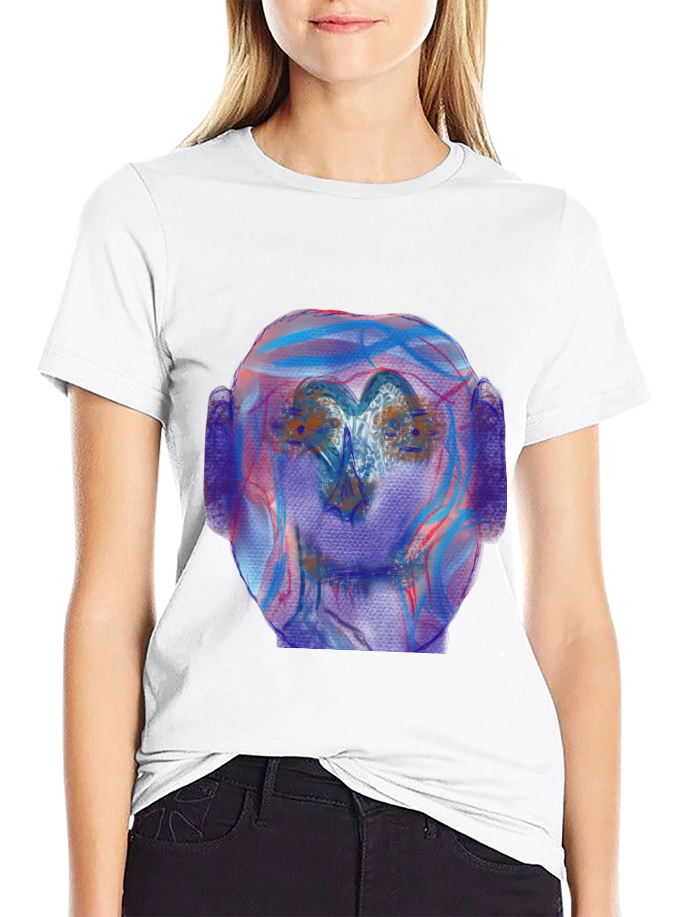 Abstract Art Tee - Unique Graphic Print Shirt