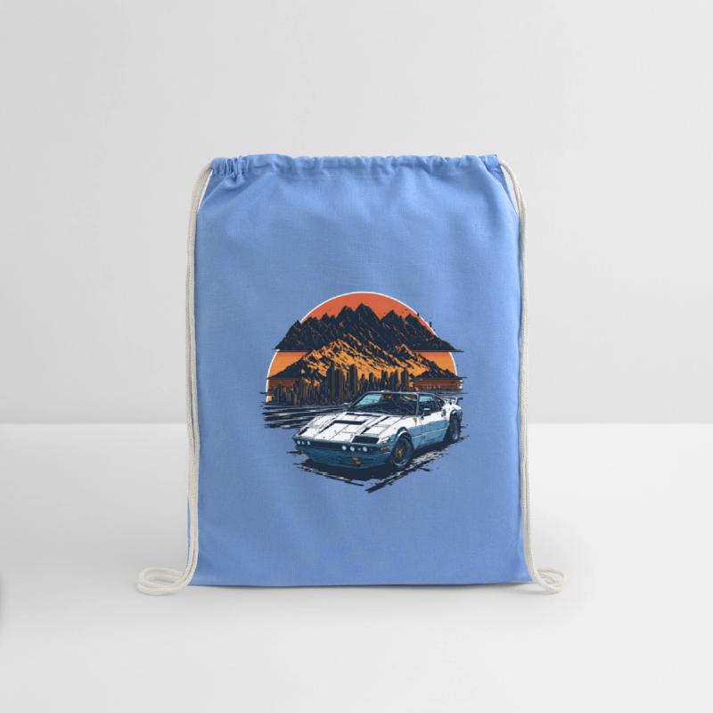fast car colorful shades