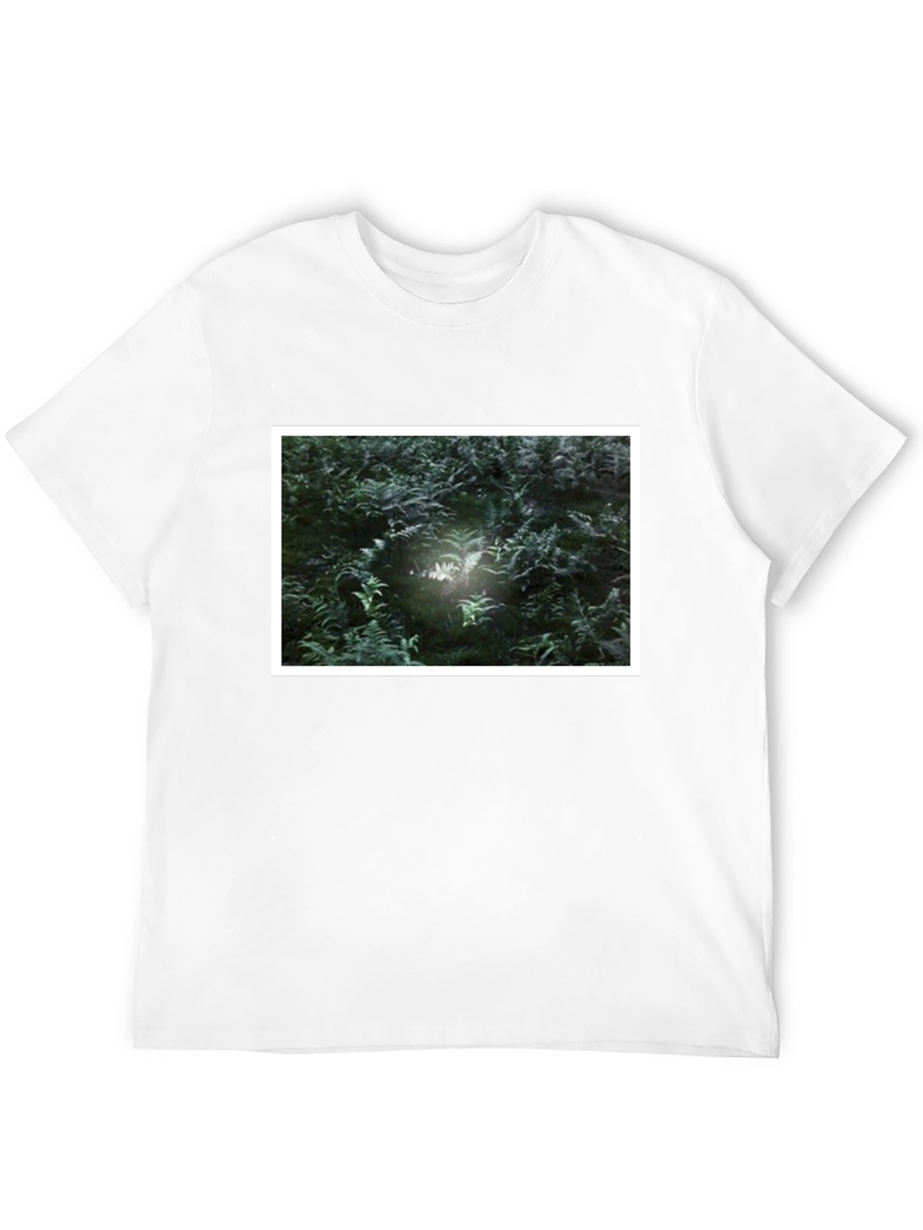 Nature Scene Black T-Shirt