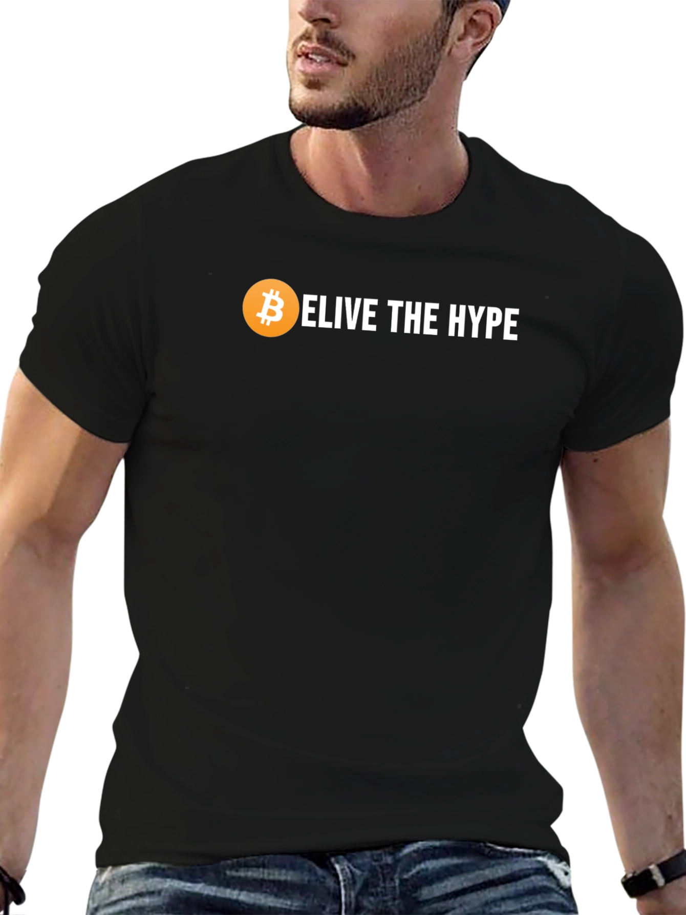 Believe the Hype Bitcoin Crypto T-Shirt