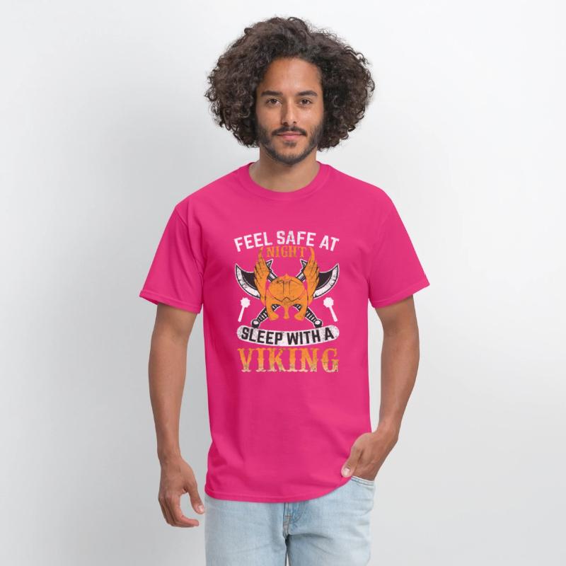 Feel safe at night sleep with a viking quotation
