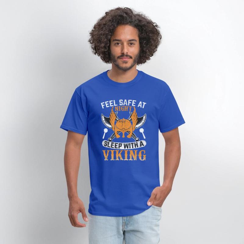 Feel safe at night sleep with a viking quotation