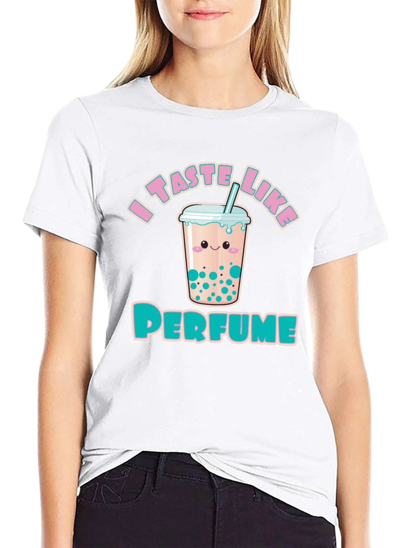 I Taste Like Perfume Funny Bubble Tea T-Shirt