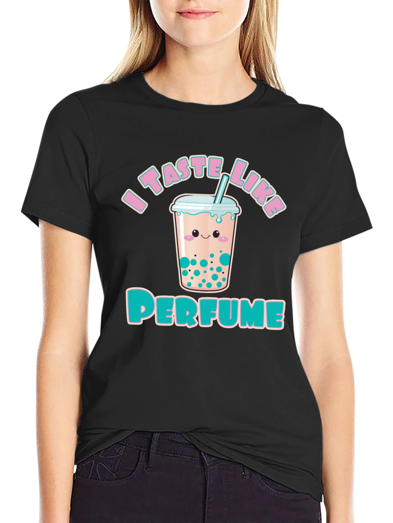 I Taste Like Perfume Funny Bubble Tea T-Shirt
