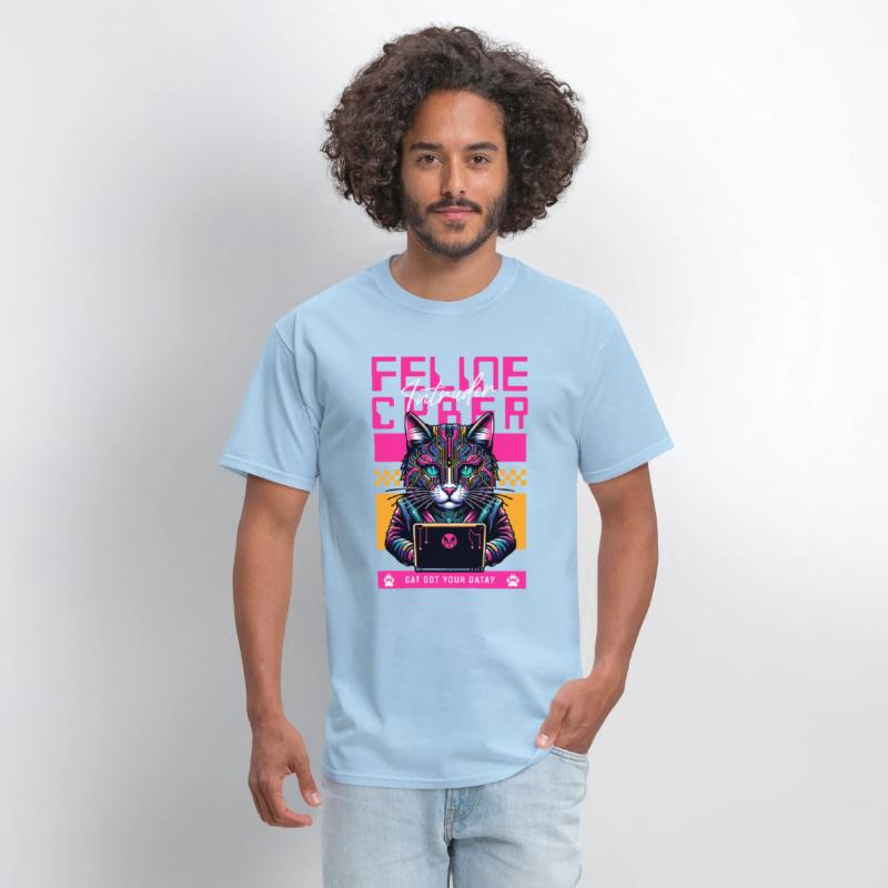 Feline Cyber Intruder | Tech Cat