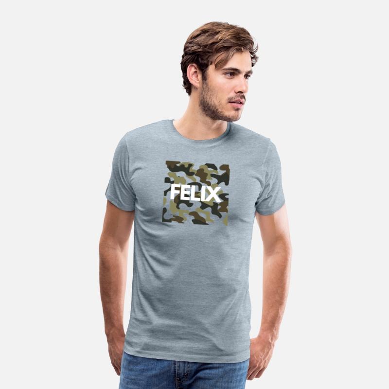 Felix Name Hoodies Men Good Quality Camouflage