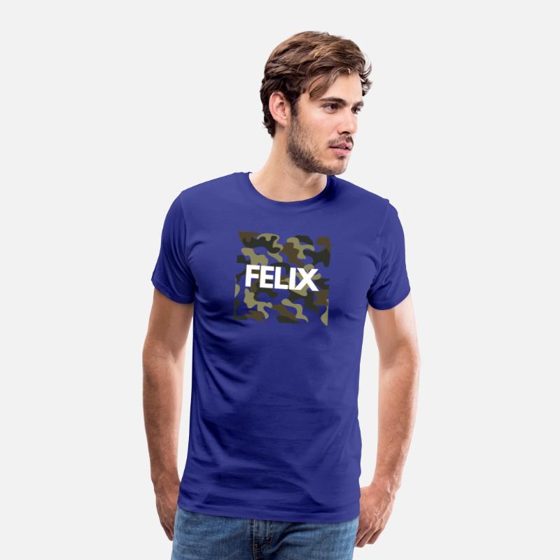 Felix Name Hoodies Men Good Quality Camouflage