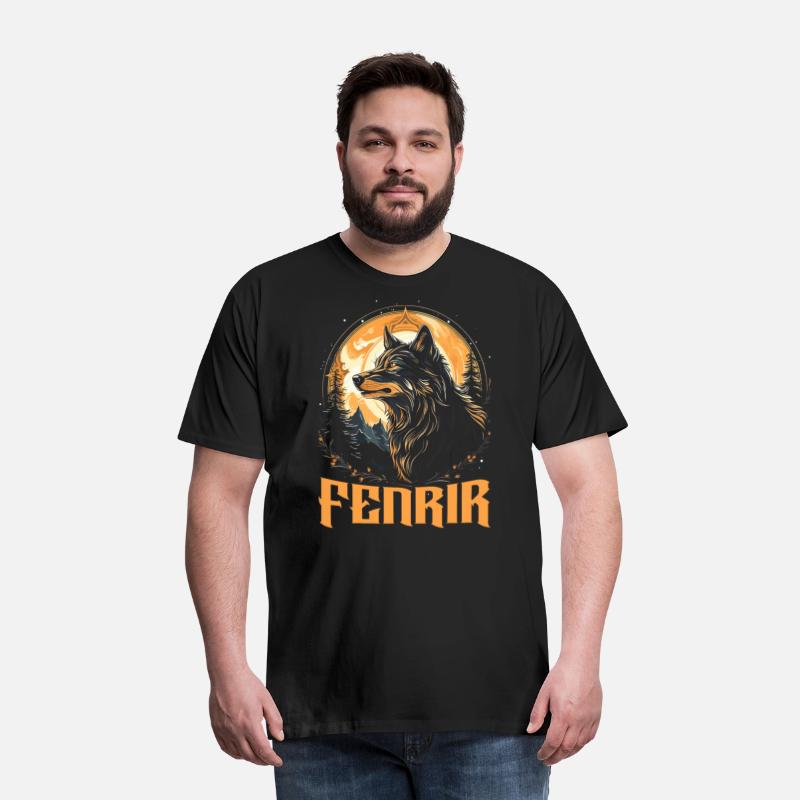Fenrir Wolf Viking Norse Norsemen Odins Wolf