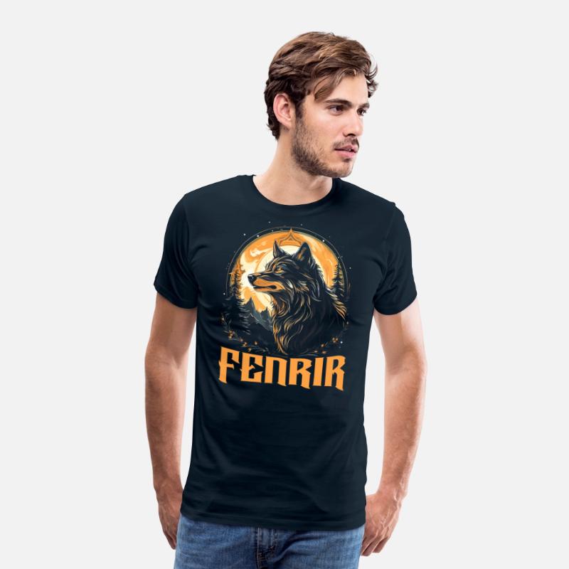 Fenrir Wolf Viking Norse Norsemen Odins Wolf