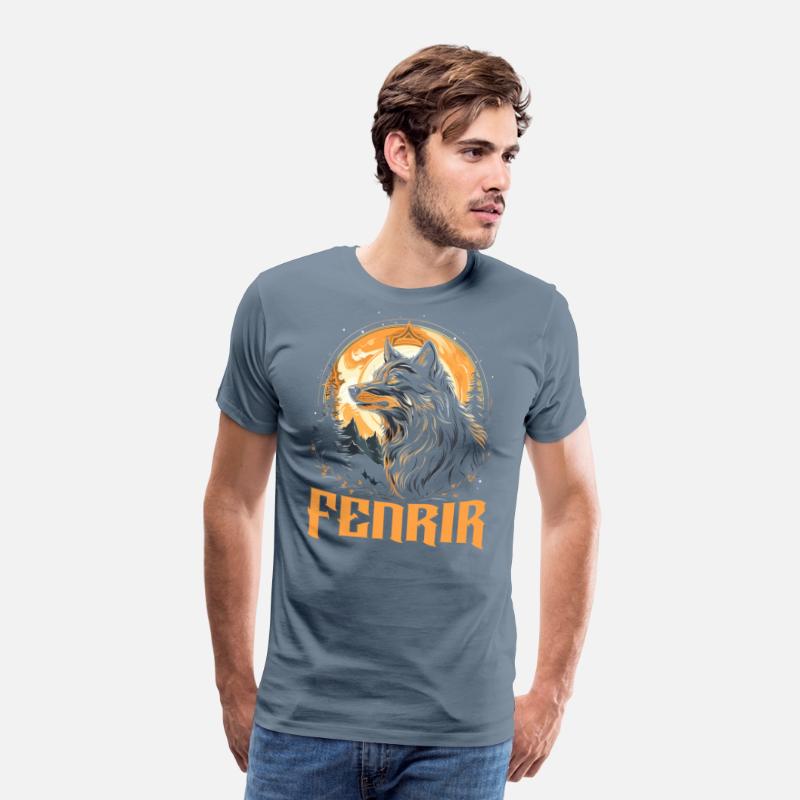 Fenrir Wolf Viking Norse Norsemen Odins Wolf