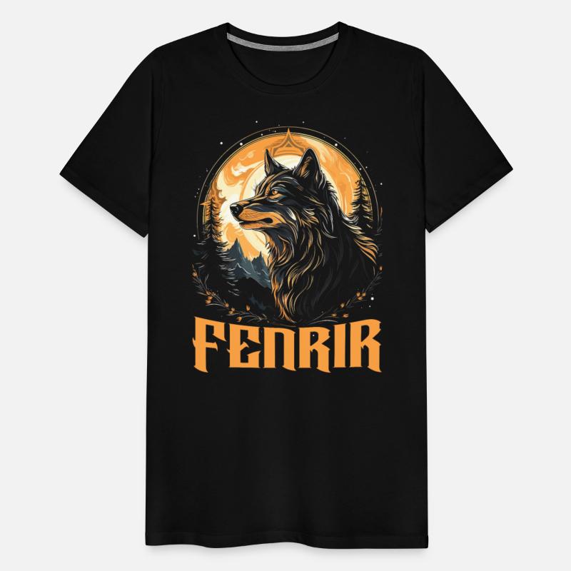 Fenrir Wolf Viking Norse Norsemen Odins Wolf