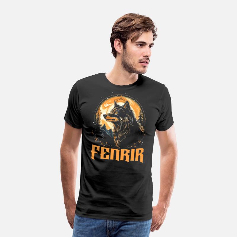 Fenrir Wolf Viking Norse Norsemen Odins Wolf