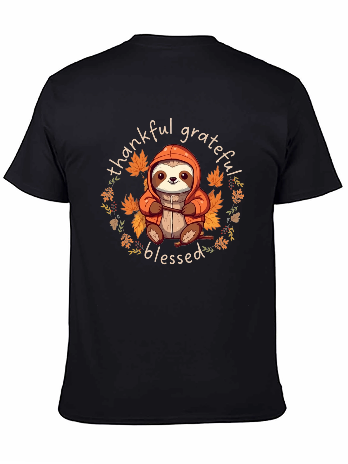 Thankful Sloth Graphic Tee
