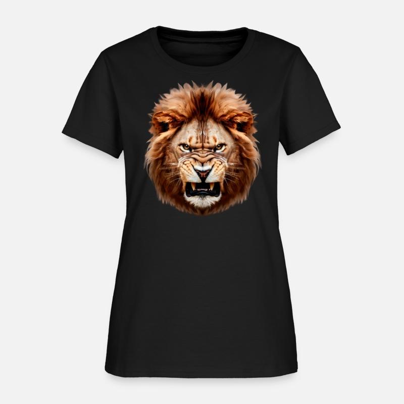 Fierce Lion Face