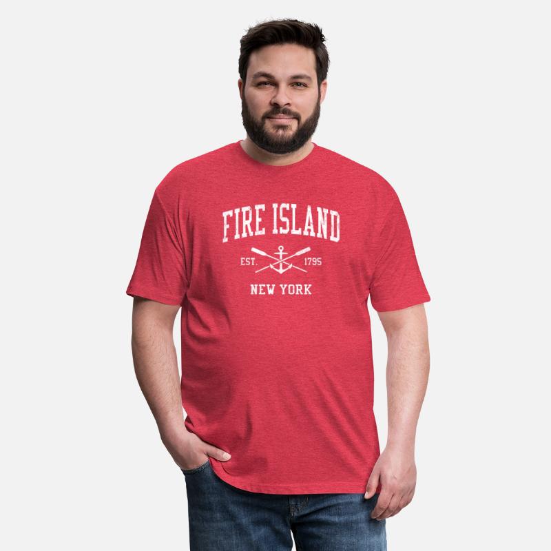 Fire Island Ny Crossed Oars Boat Anchor Sports