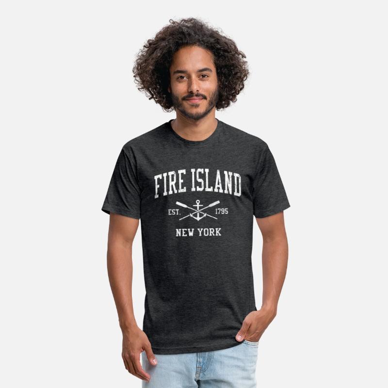 Fire Island Ny Crossed Oars Boat Anchor Sports