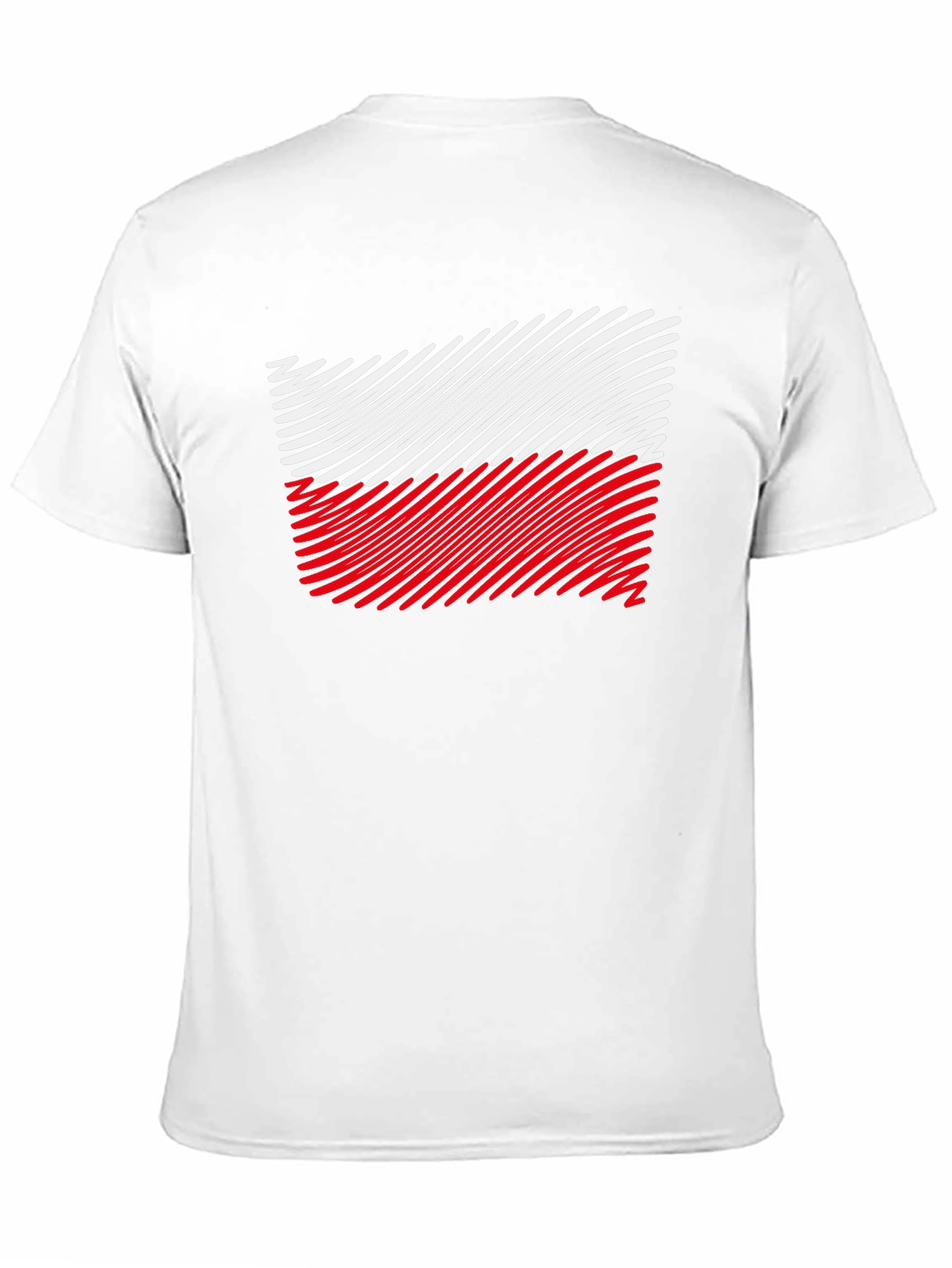 Poland Flag T-Shirt - Unique Striped Design