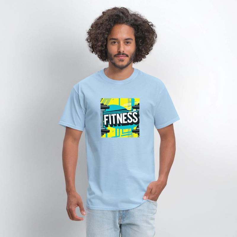 Fitness Gym Passion Design with Dumbbells