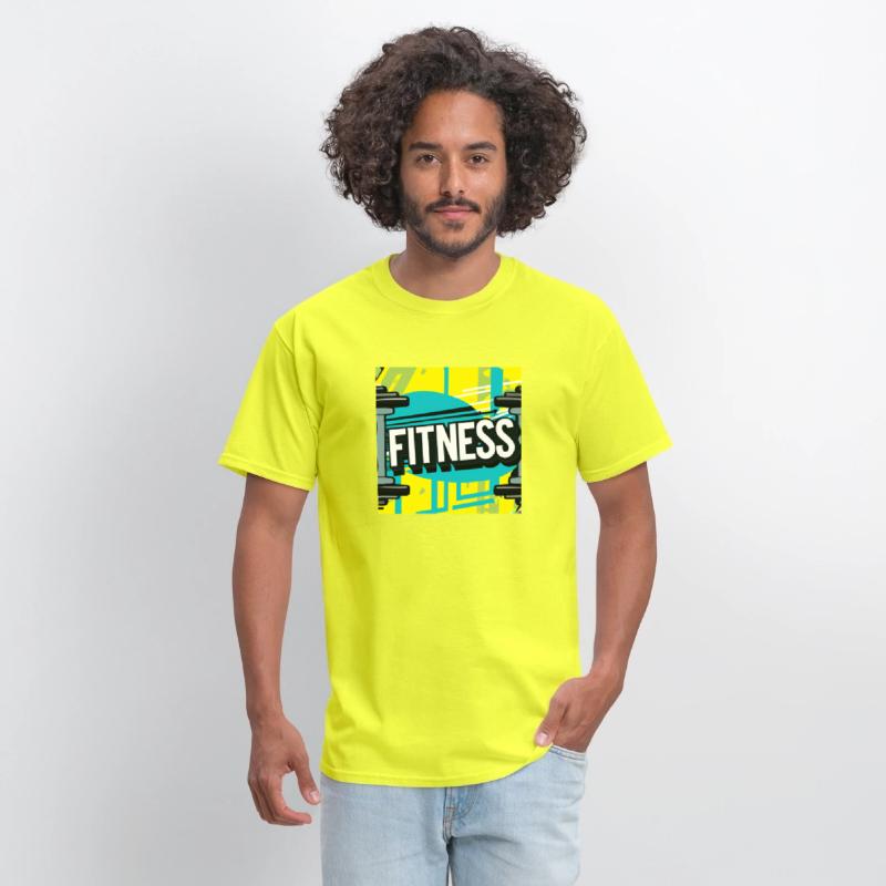 Fitness Gym Passion Design with Dumbbells