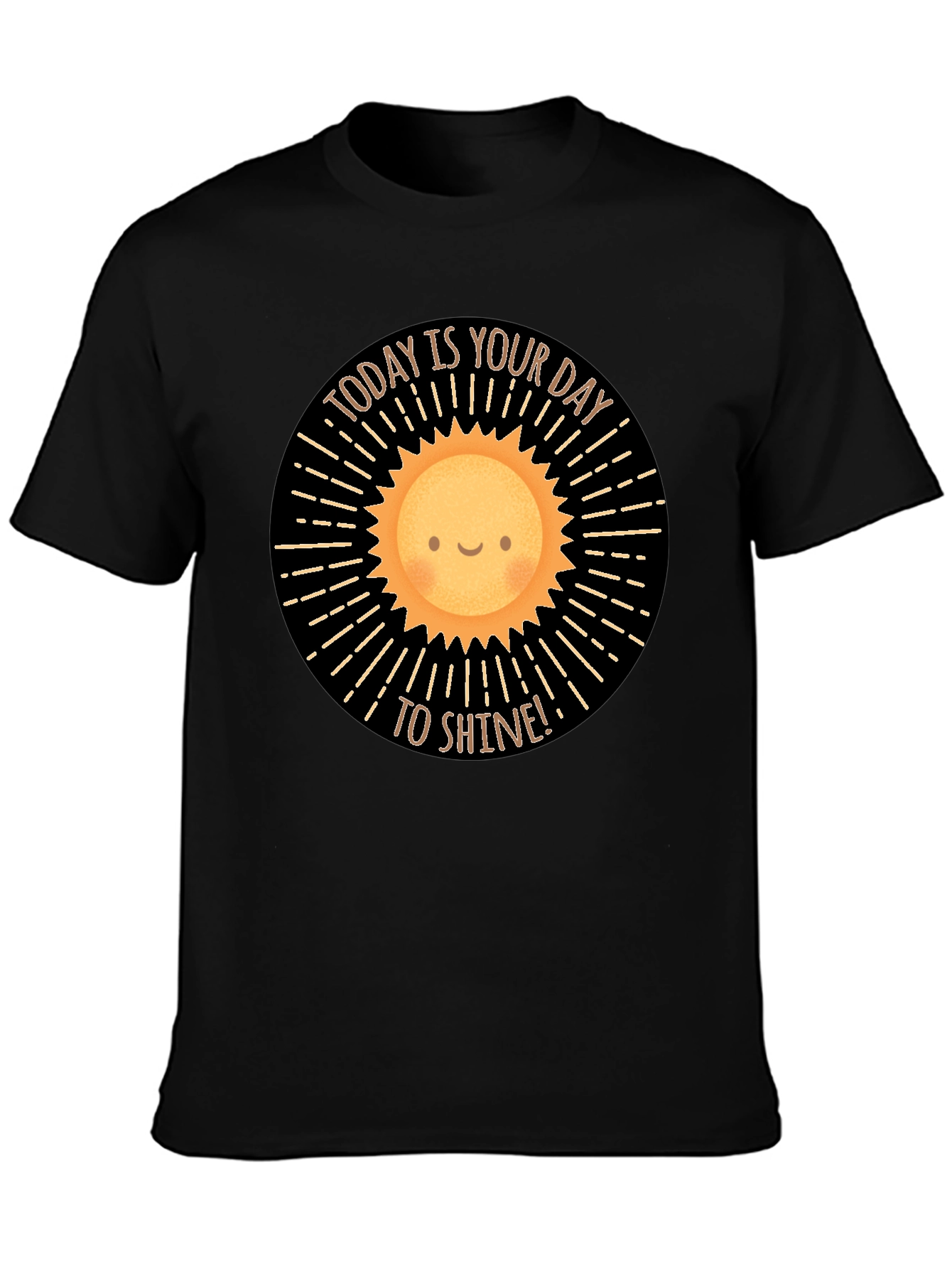 Sunshine Day Graphic T-Shirt - Positive Vibes