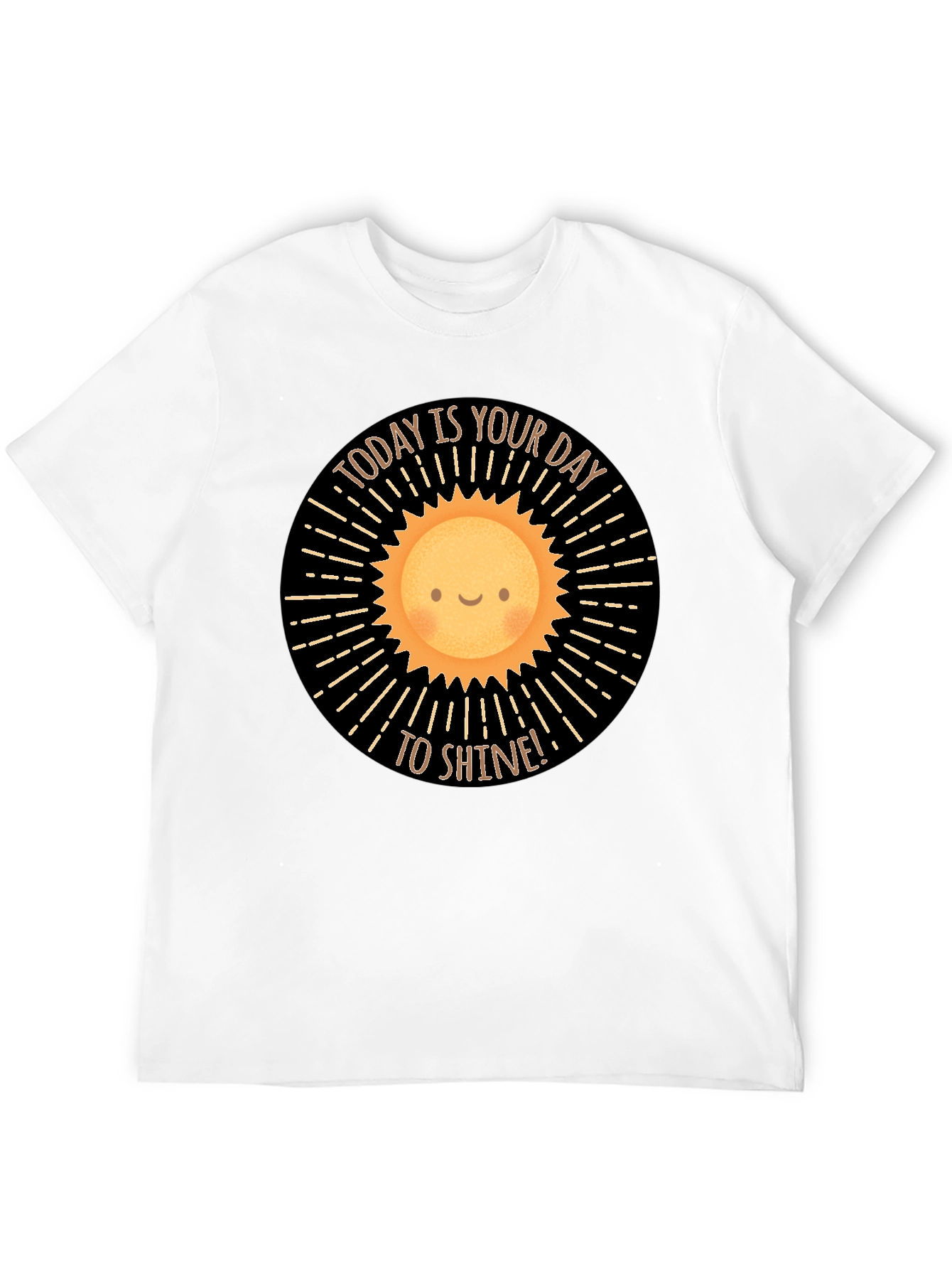 Sunshine Day Graphic T-Shirt - Positive Vibes