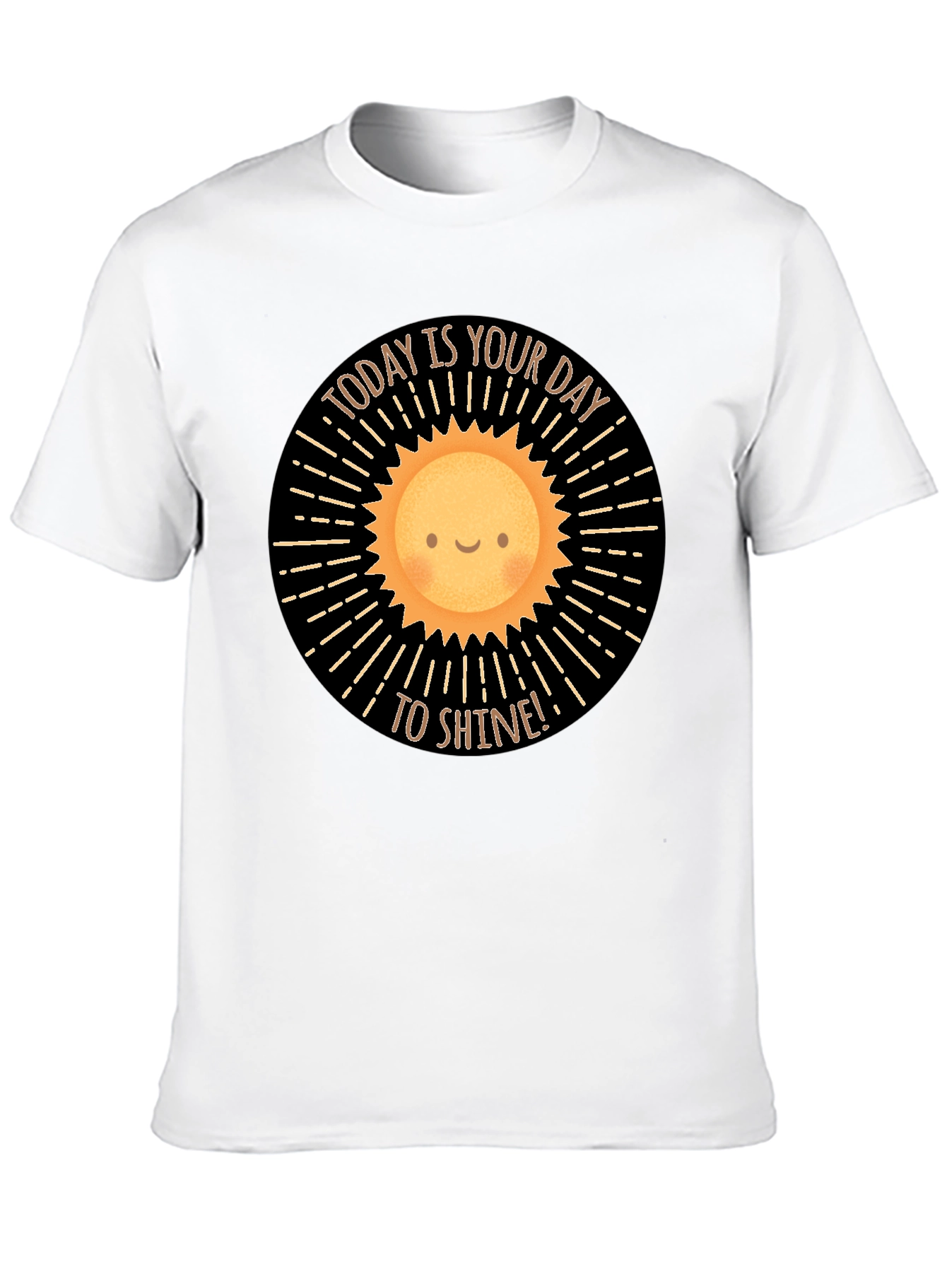 Sunshine Day Graphic T-Shirt - Positive Vibes
