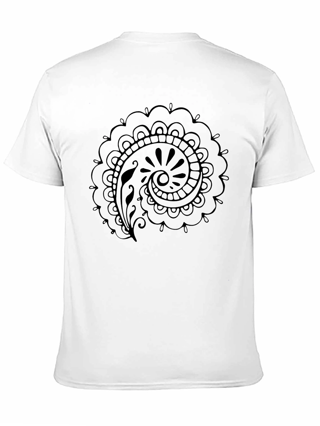 Black Mandala Graphic Tee