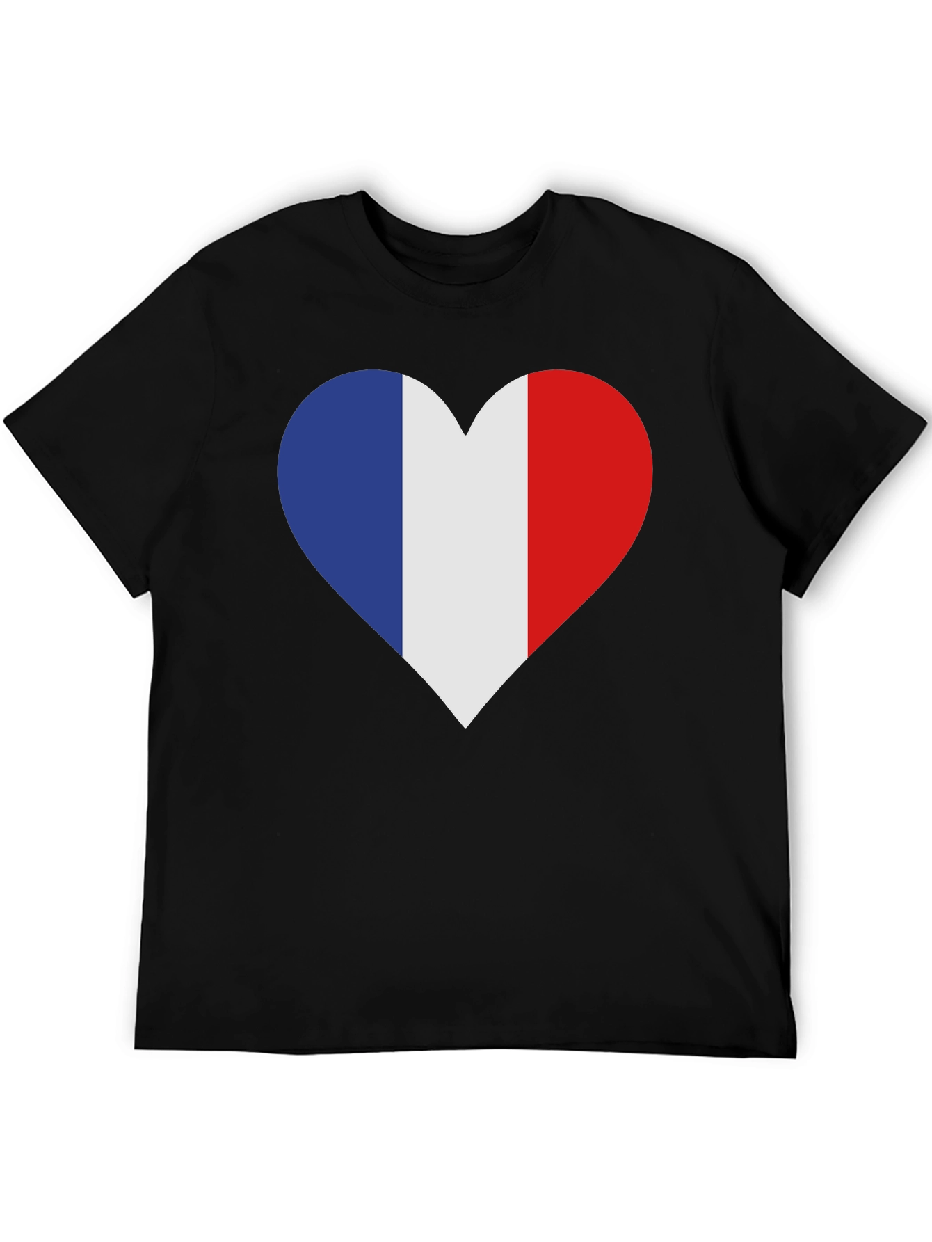 French Flag Heart T-Shirt