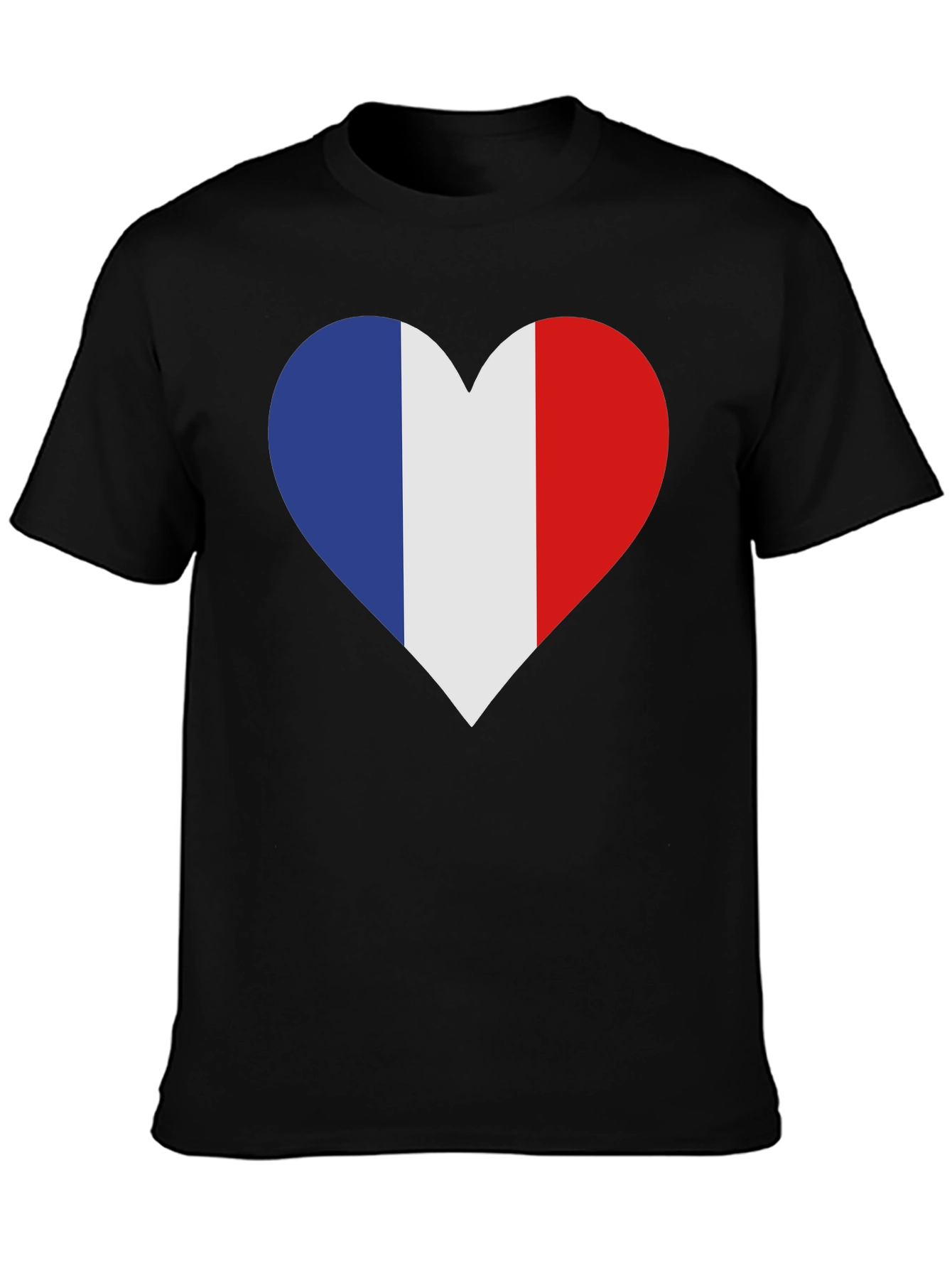 French Flag Heart T-Shirt