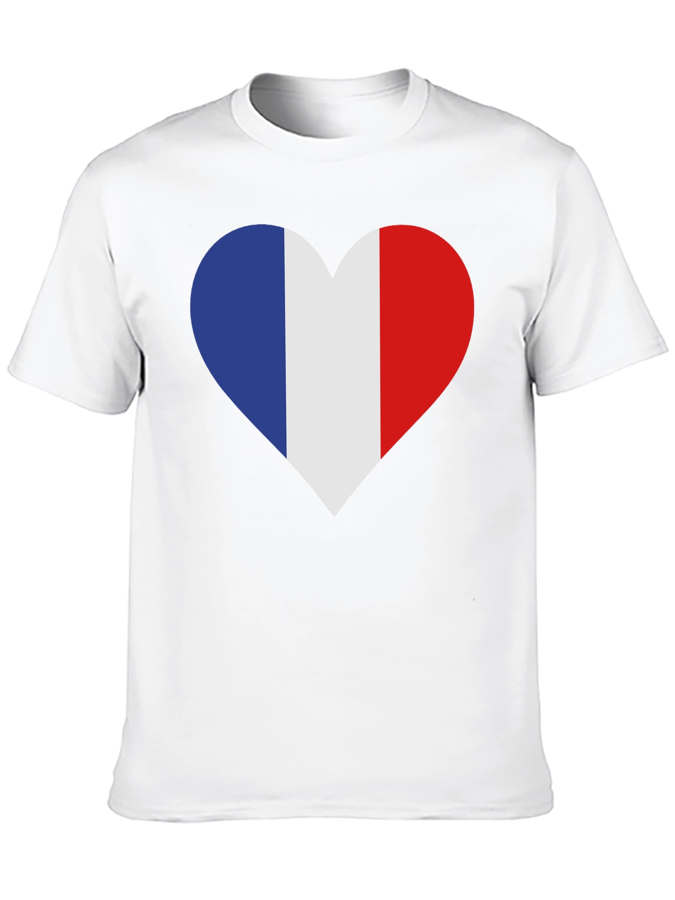 French Flag Heart T-Shirt