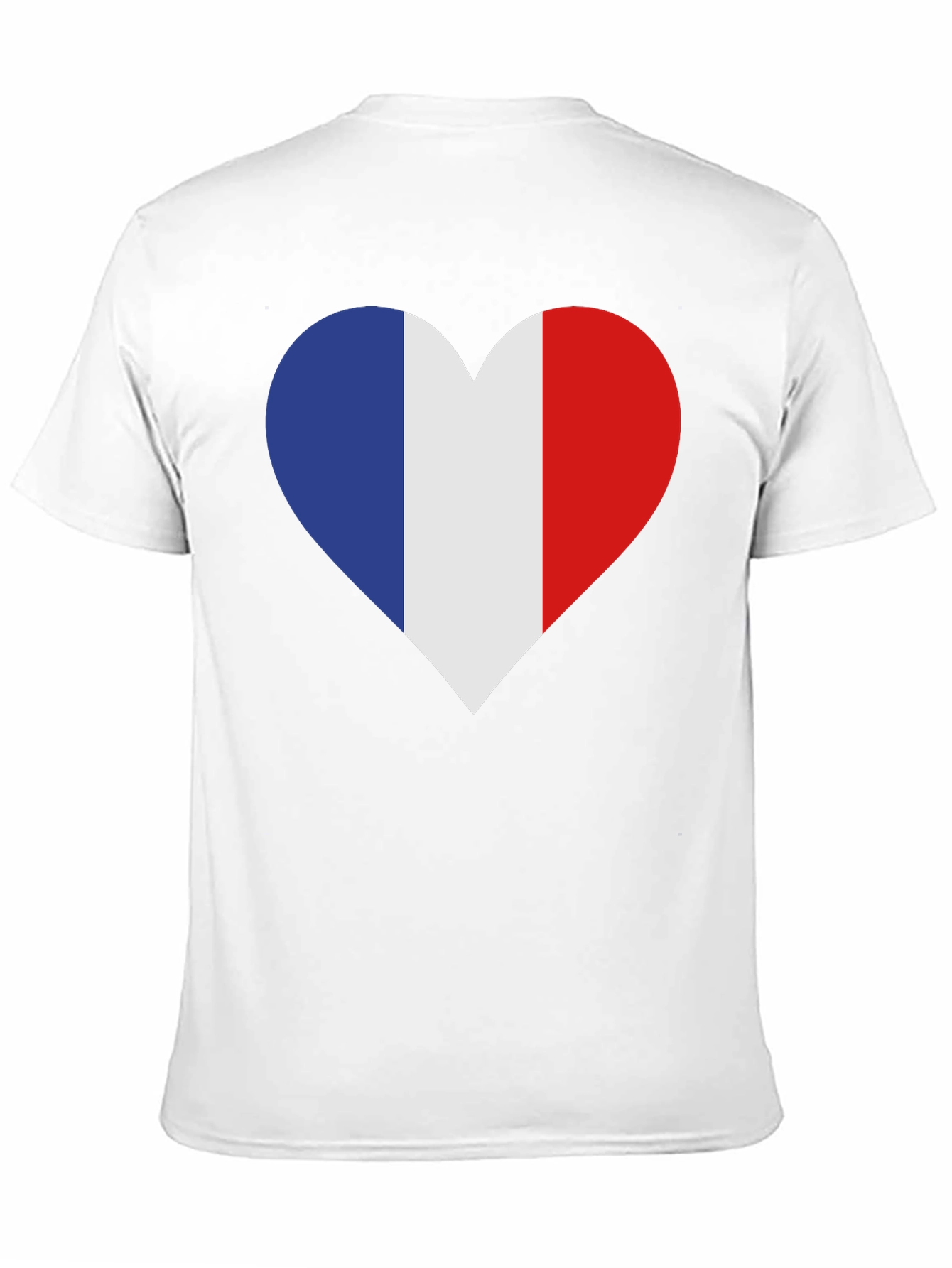 French Flag Heart T-Shirt