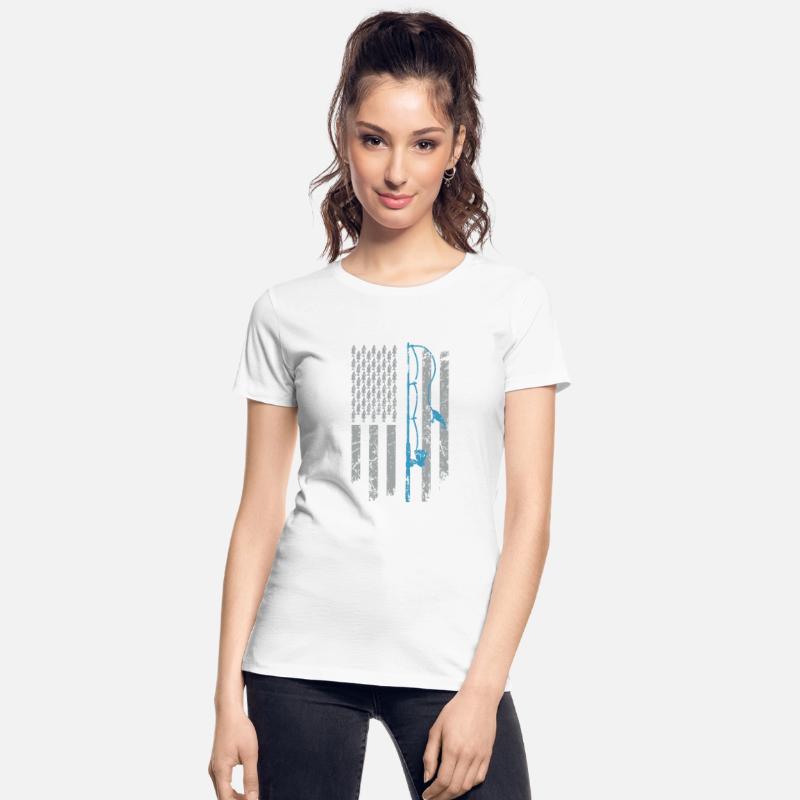 Flag love fishing shirt